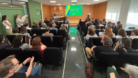 Sala general de la Jornada Qualitat Docent edició 2025