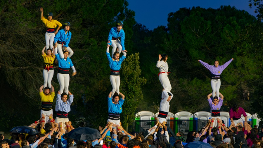 Imatge dels castells de la macrodiada