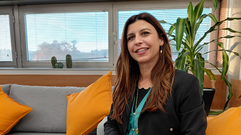 Foto de l'experta europea de mig pla Irene Psifidou.