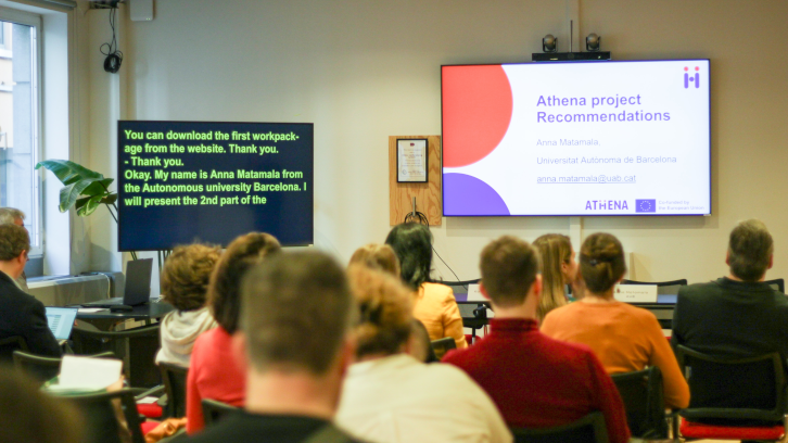 Presentació projecte Athena