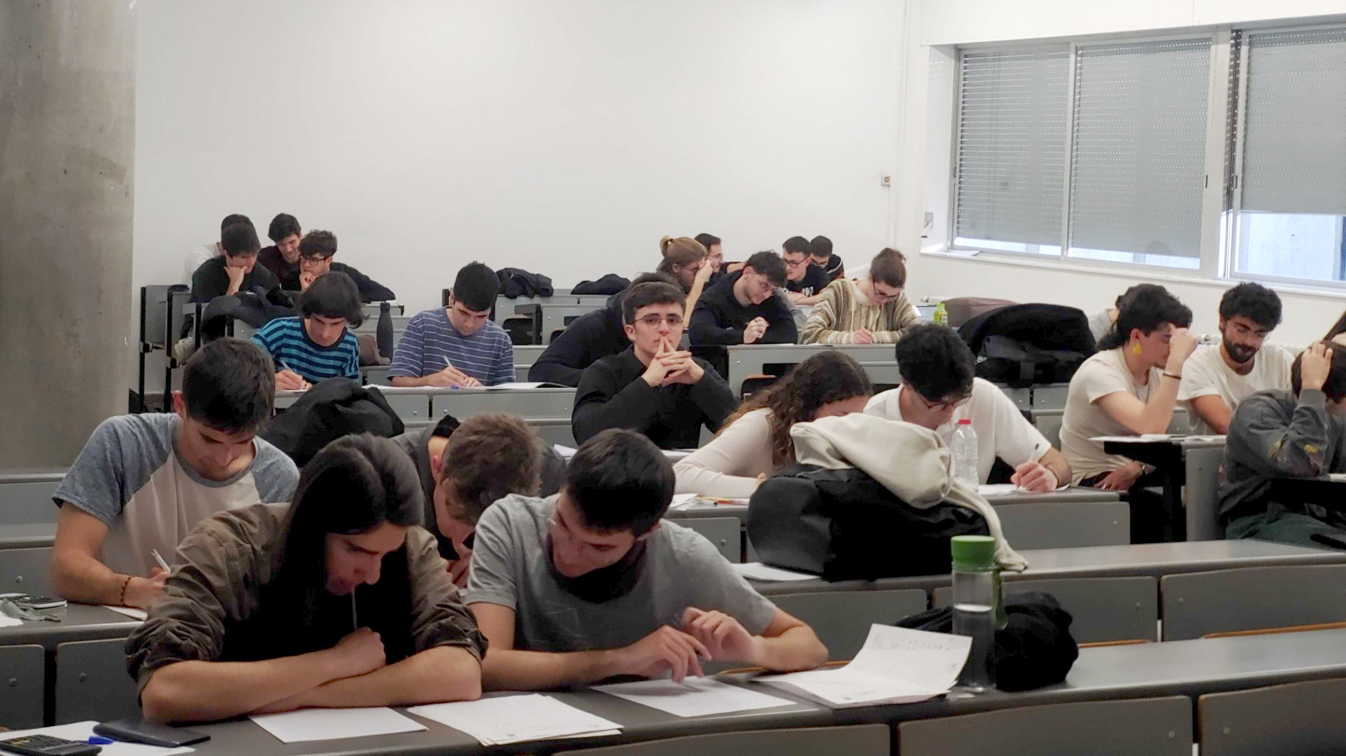 estudiants de física