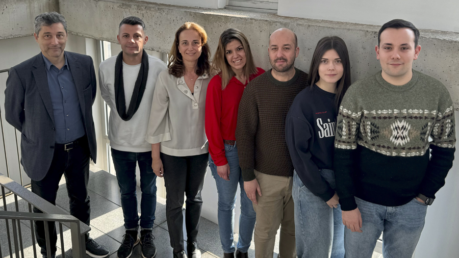 Investigadors del grup de recerca liderat per Assumpció Bosch