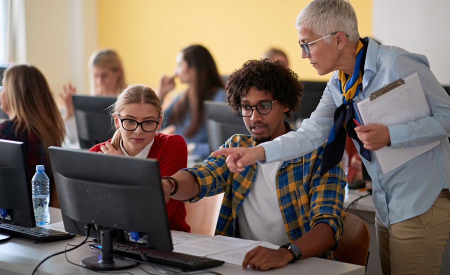 Vista general d'una classe