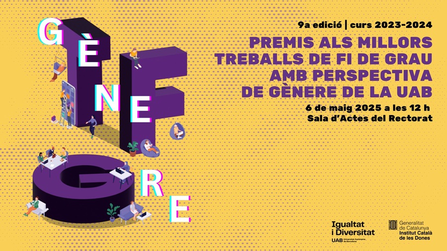 La UAB reconeix els millors Treballs de Fi de Grau amb perspectiva de gènere