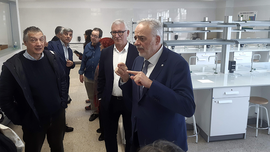 Presentació dels nous laboratoris de Química, Facultat de Ciències UAB