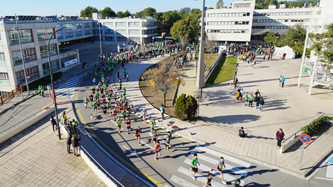 Sortida cursa 2023 des de Vila Universitària