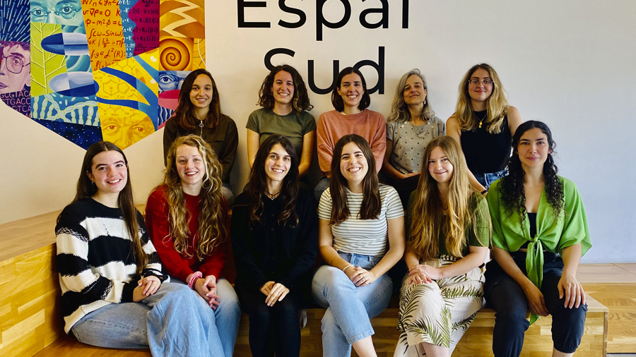 Investigadores del grup de recerca que dirigeix Aurora Ruiz-Herrera a l'IBB-UAB