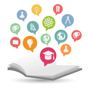 Fotografia de materiales escolares