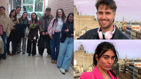 IMG Estudiants de comunicació audiovisual premiats. 