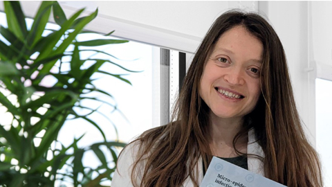 Cara de la professora que ha guanyat tesi doctoral de veterinaria