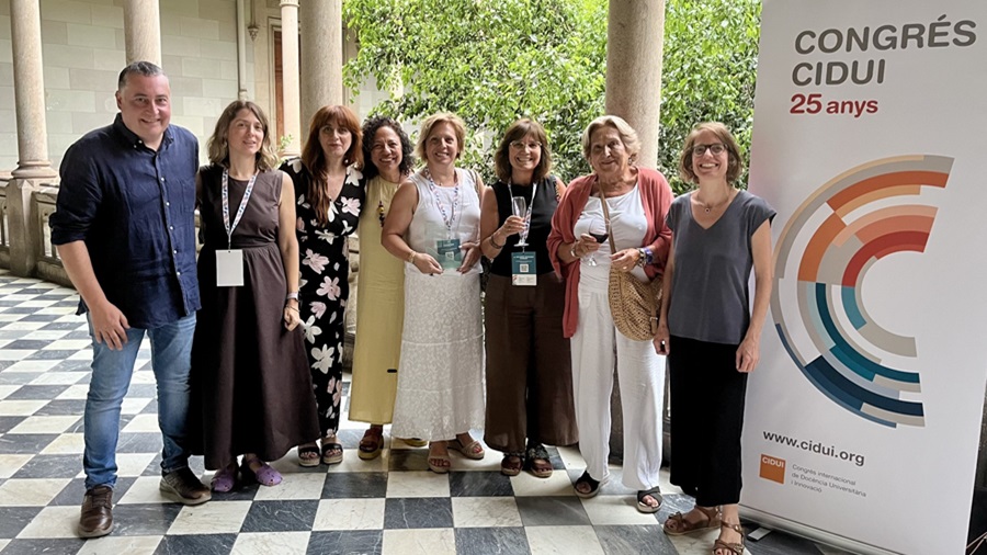 Reconeixement a la UAB en l'acte dels 25 anys del CIDUI per la seva aportació a la docència