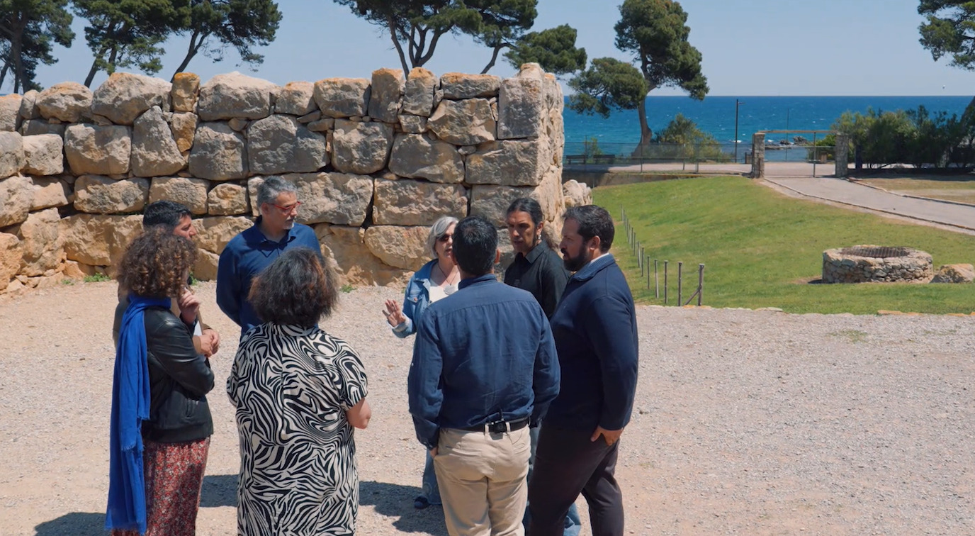 Professors del màster reunits