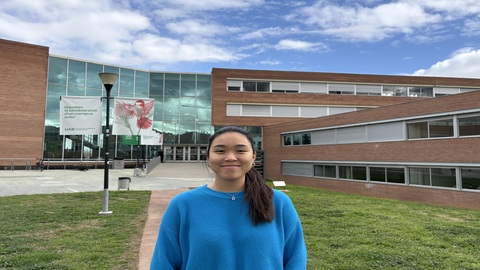 Aluma guanyadora de la beca