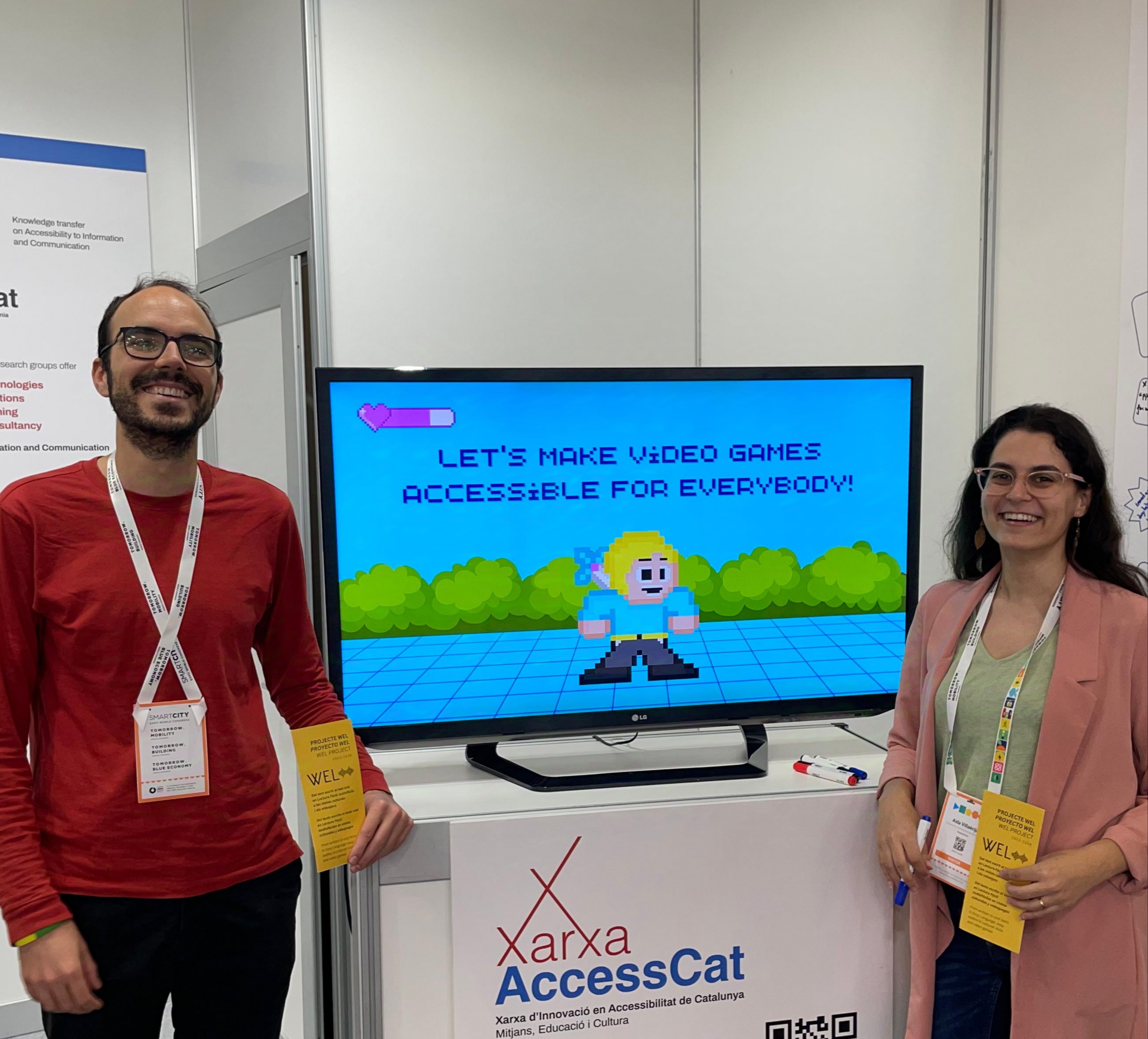 Membres de TransMedica Catalonia presenten el projecte WEL a la fira Smart City