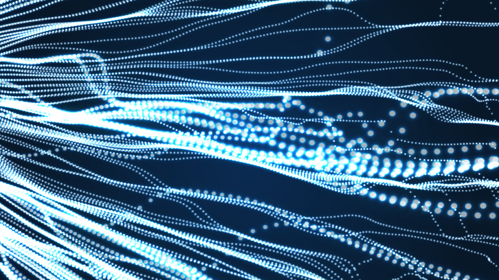 Recreació artística de física de partícules