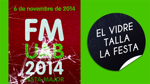 El vidre talla la festa