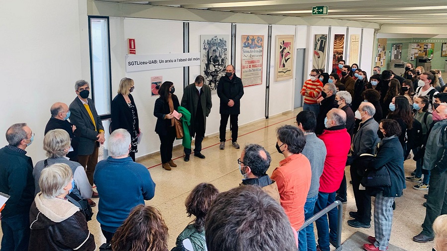 Exposició sobre l'arxiu del Gran Teatre del Liceu