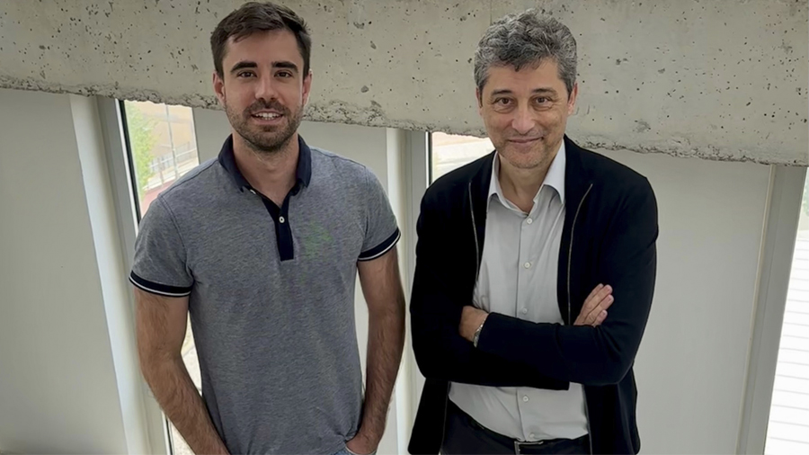 Joan Roig (esquerra) i Miquel Chillón, autors de l'estudi