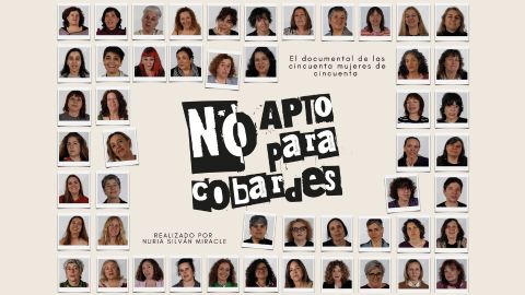 Imatge cartell no apto para cobardes noticia