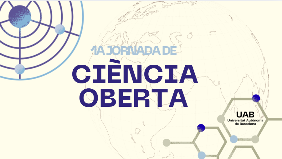 Cartel promocional de la primera jornada de ciencia abierta